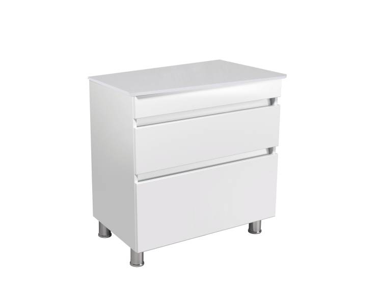 Тумба у ванну підлогова MDD MoonShine 80 зі стільницею