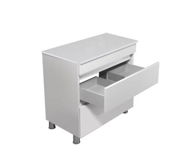 Тумба у ванну підлогова MDD MoonShine 80 зі стільницею