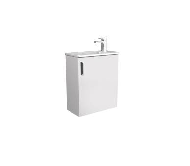 Тумба в ванную подвесная MDD Little 50-А с умывальником Piccolo 50