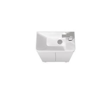 Тумба у ванну універсальна MDD Perl 55-U з умивальником Dana 55