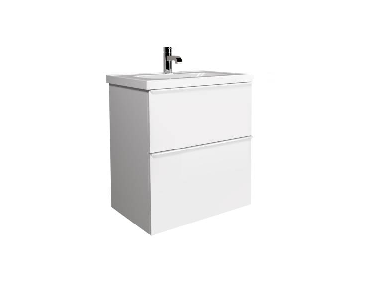 Тумба у ванну універсальна MDD Grin 65-U з умивальником Fenova 65