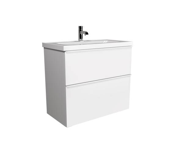 Тумба в ванную универсальная MDD Grin 80-U с умывальником Fenova 80