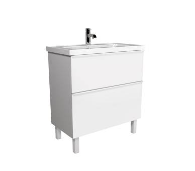 Тумба у ванну універсальна MDD Grin 80-U з умивальником Fenova 80