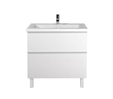 Тумба у ванну універсальна MDD Grin 80-U з умивальником Fenova 80