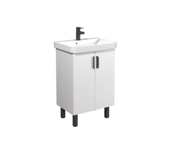 Тумба в ванную универсальная MDD Idea 55-U с умывальником River 55