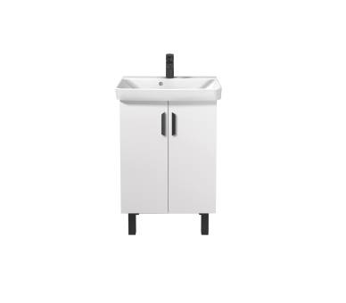 Тумба в ванную универсальная MDD Idea 55-U с умывальником River 55