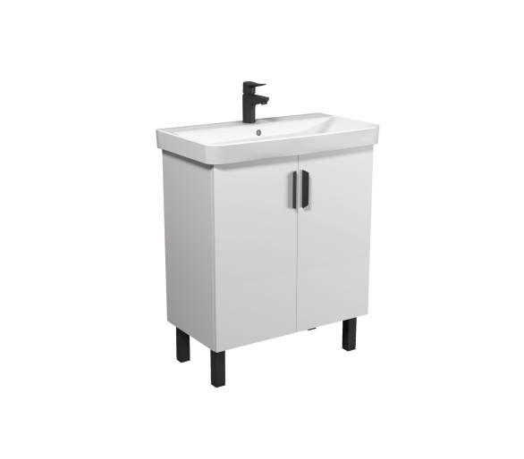 Тумба в ванную универсальная MDD Idea 70-U с умывальником River 70