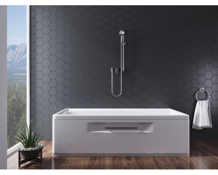 Акриловая ванна Riva pool Rossini 180x85 с панелью