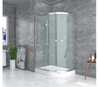 Душевая кабина SHOWER Saturn 062 L 120х80 см