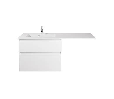 Тумба в ванную универсальная MDD Палермо 80-U с умывальником Adam 120 L