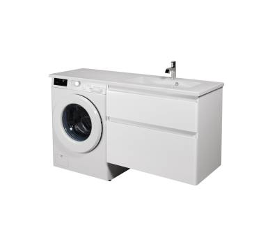 Тумба у ванну універсальна MDD Палермо 80-U з умивальником Adam 140 R