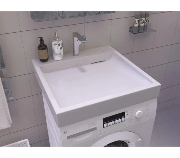 Акриловий умивальник на пральну машину Redokss San FOBOS NEW 60x60x9,5