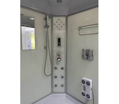 Душевой бокс Artex BHP-120-00 (GR) 120х120 высокий поддон