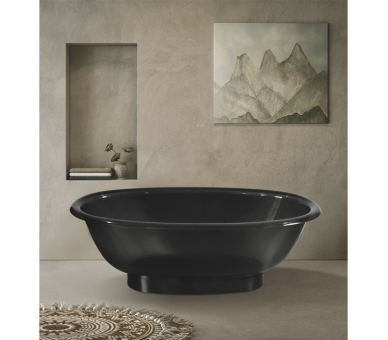 Отдельностоящая ванна Veronis VP-179 Graphite 170x85x58