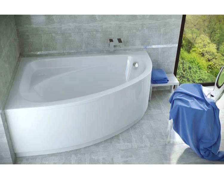 Акриловая ванна BESCO CORNEA 150x100 см. L/R
