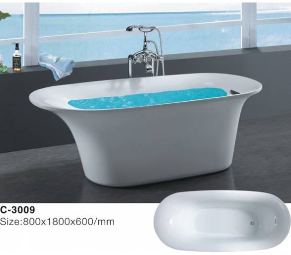 Ванна акриловая Atlantis C 3009