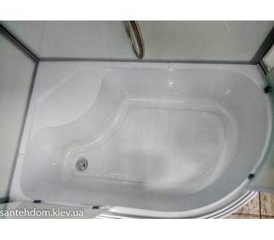 Душевой бокс Atlantis AKL 120P XL ECO R 120x80 глубокий поддон
