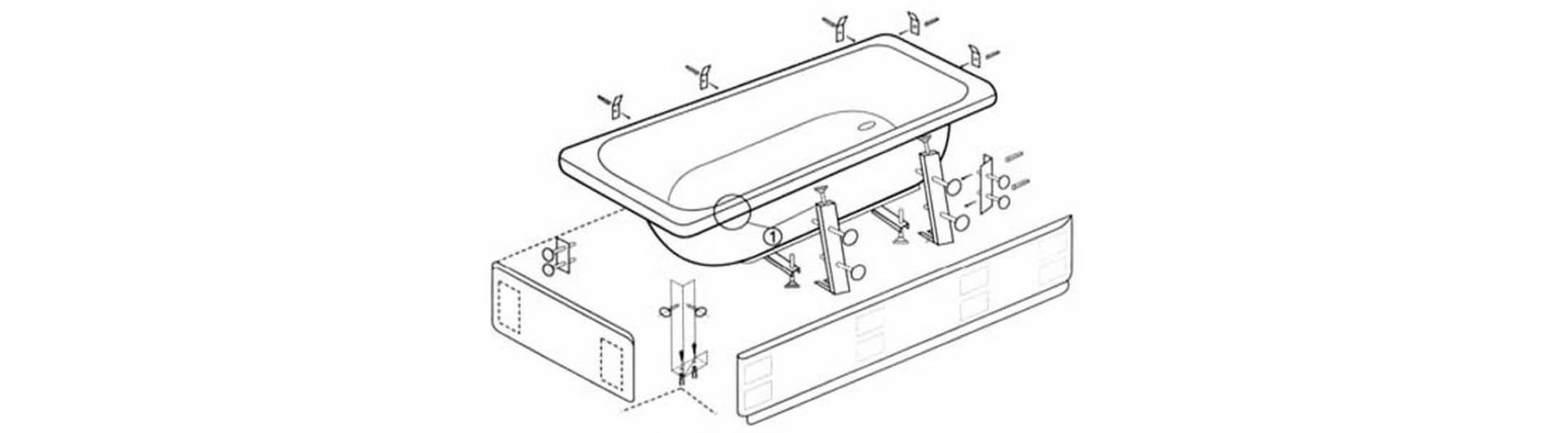 Комплектующие к ваннам